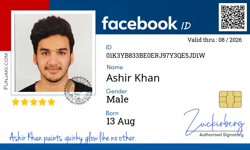 Facebook ID Card