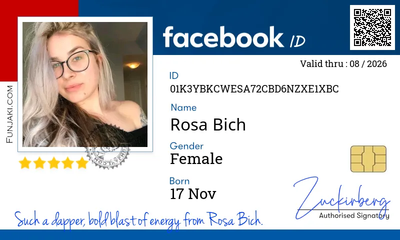 Facebook ID Card