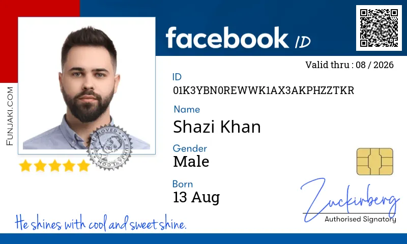 Facebook ID Card
