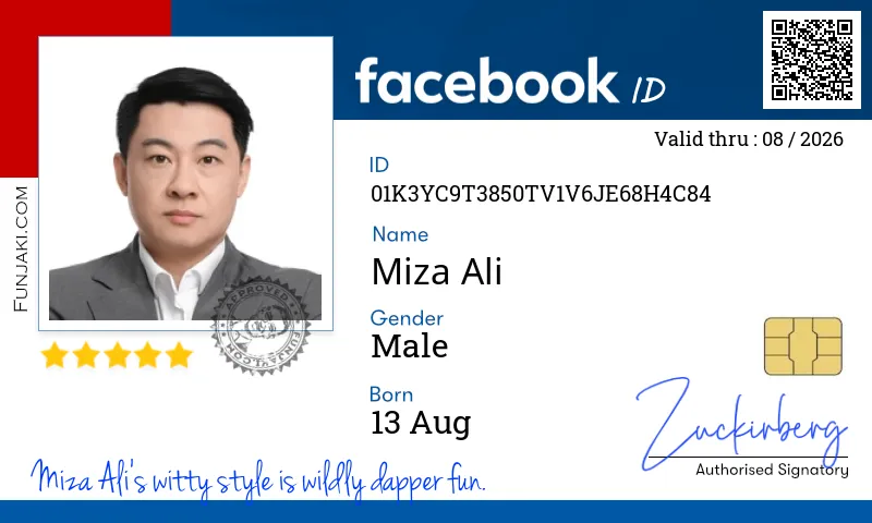 Facebook ID Card