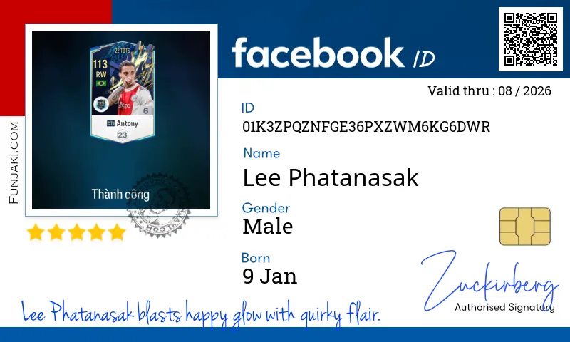 Facebook ID Card