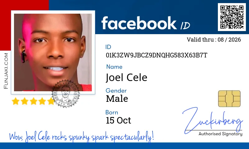 Facebook ID Card