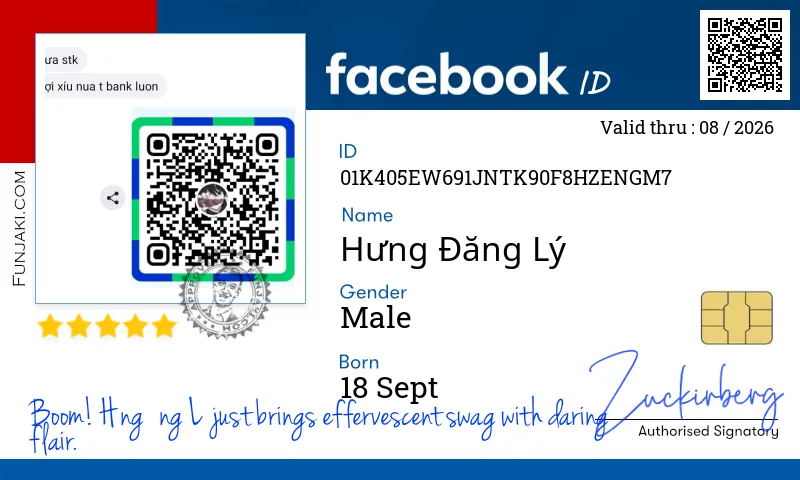 Facebook ID Card