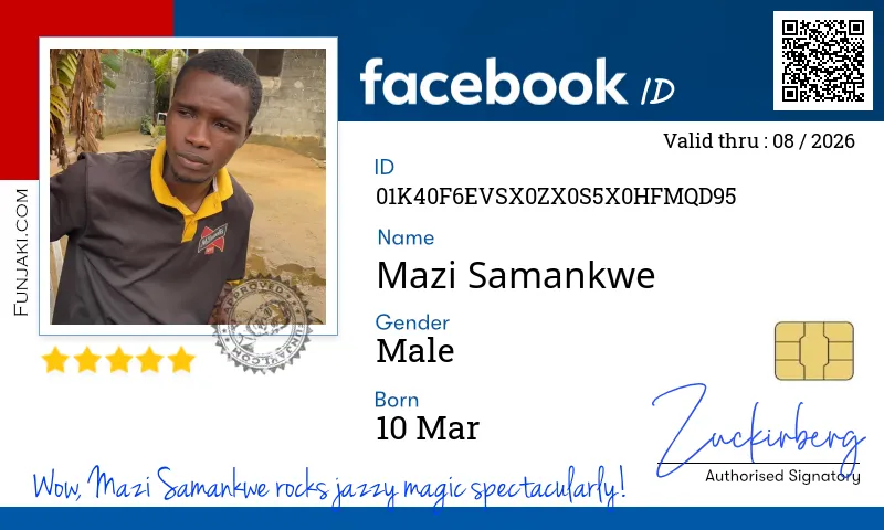 Facebook ID Card