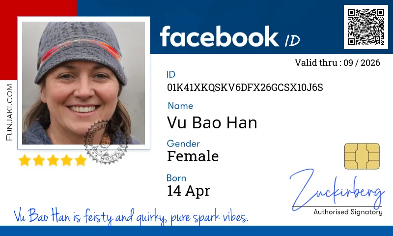 Facebook ID Card