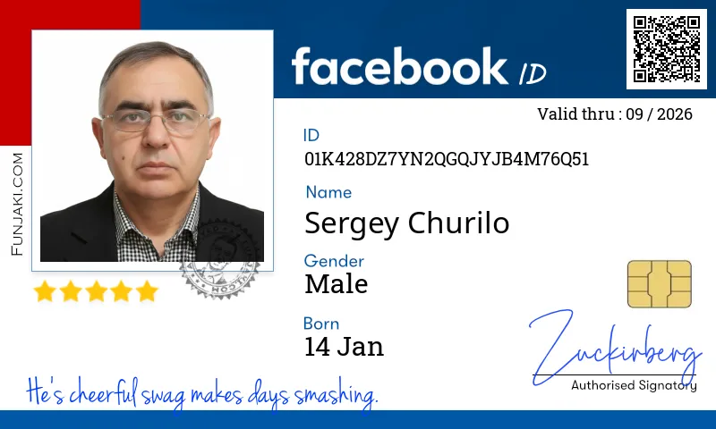 Facebook ID Card