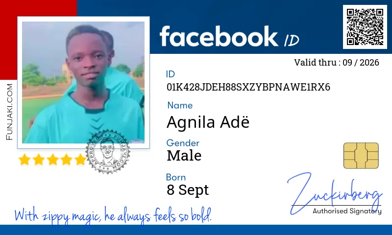 Facebook ID Card