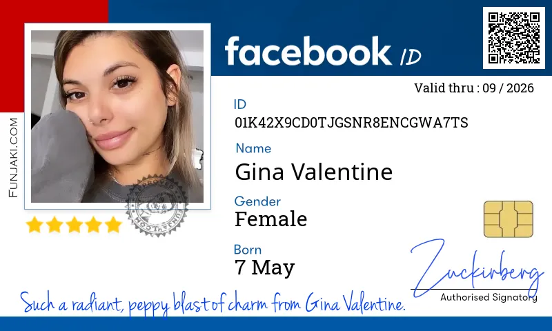 Facebook ID Card