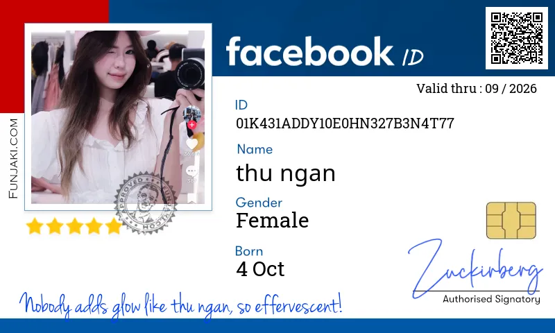 Facebook ID Card