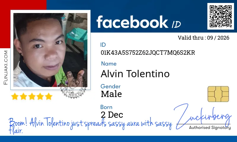 Facebook ID Card