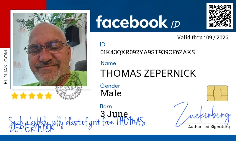 Facebook ID Card