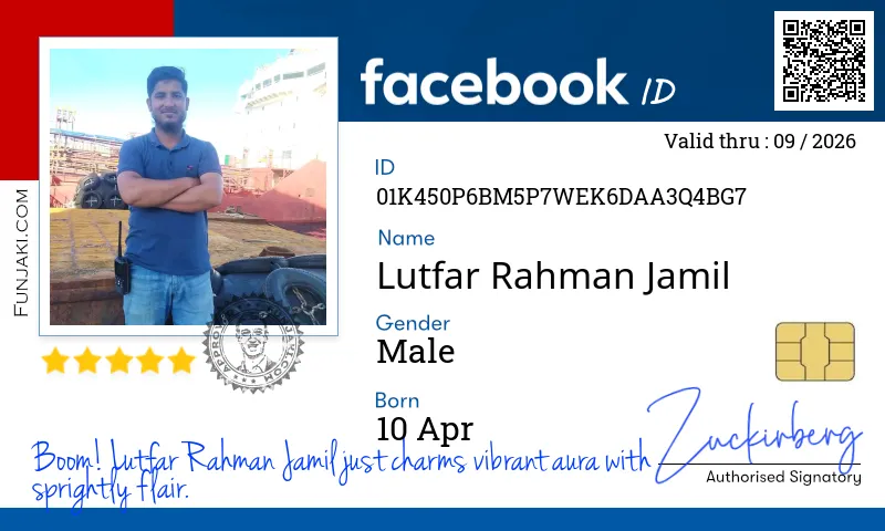Facebook ID Card