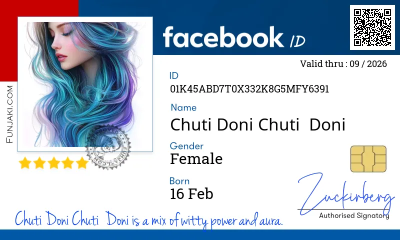 Facebook ID Card