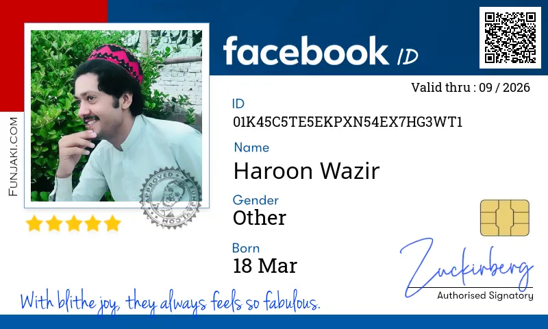 Facebook ID Card