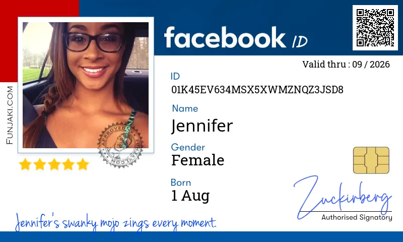Facebook ID Card