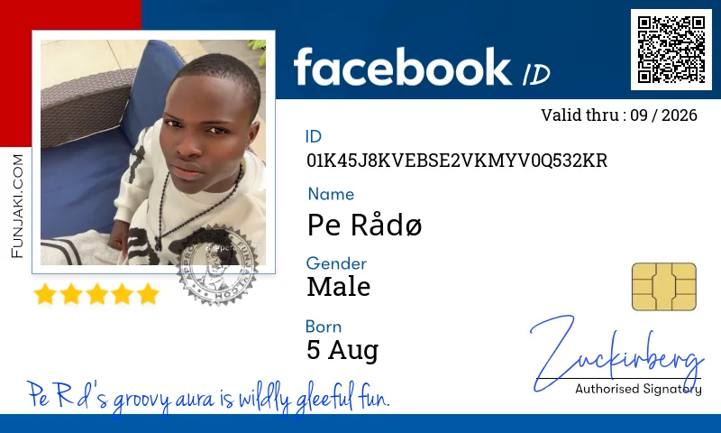 Facebook ID Card
