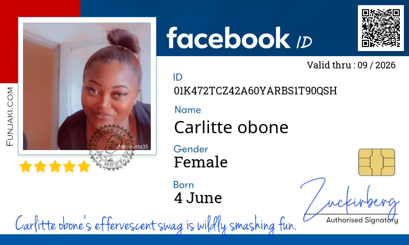 Facebook ID Card