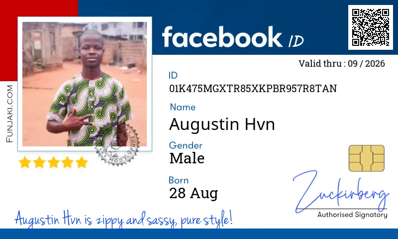 Facebook ID Card