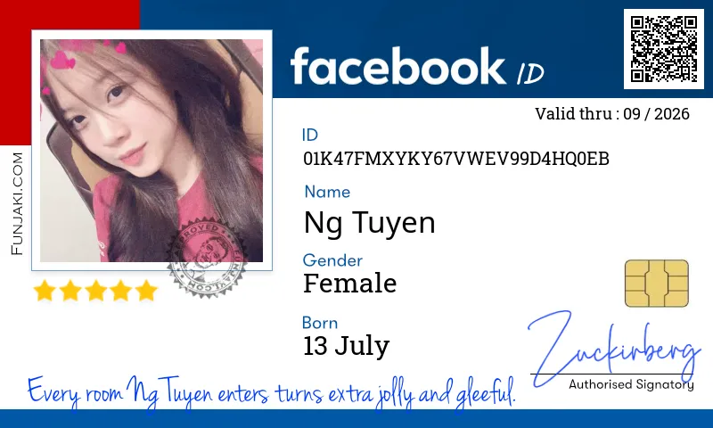 Facebook ID Card