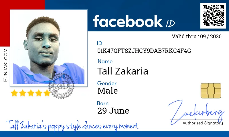 Facebook ID Card