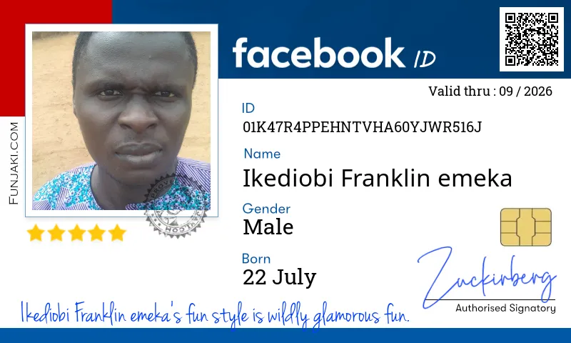 Facebook ID Card