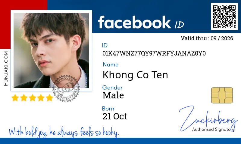 Facebook ID Card