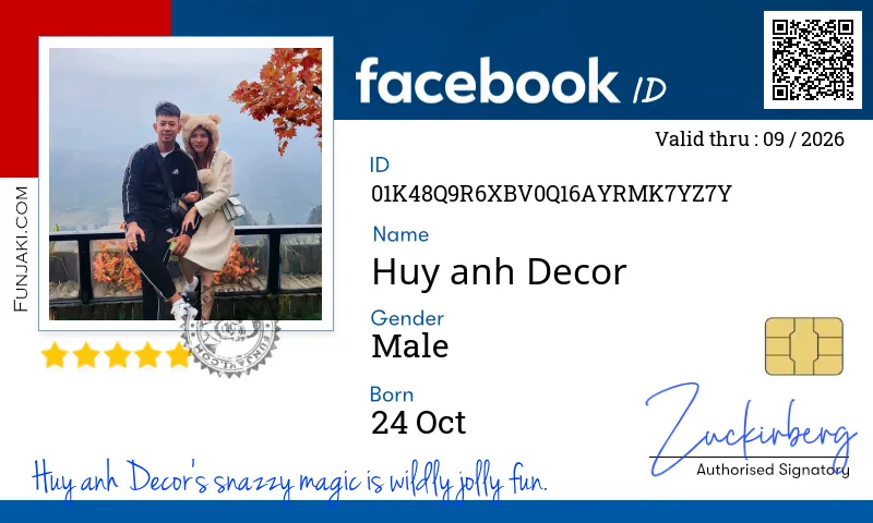 Facebook ID Card