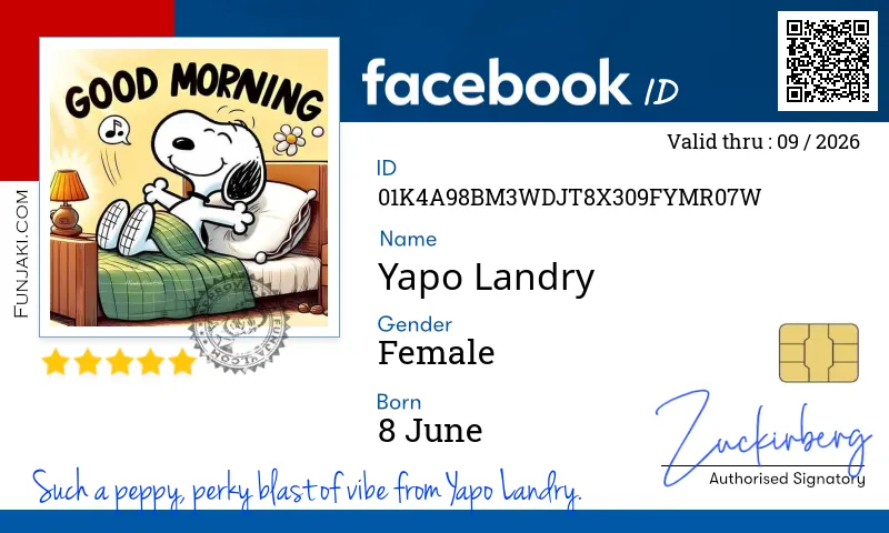 Facebook ID Card