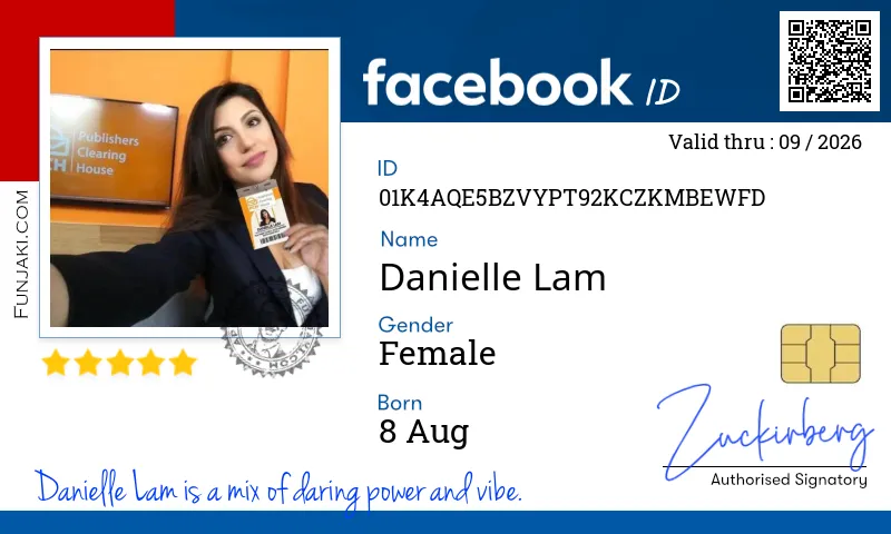 Facebook ID Card