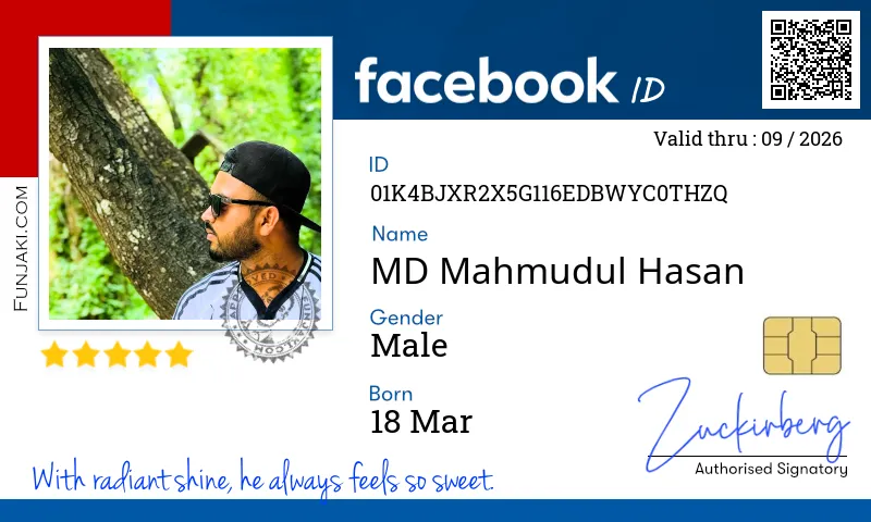 Facebook ID Card