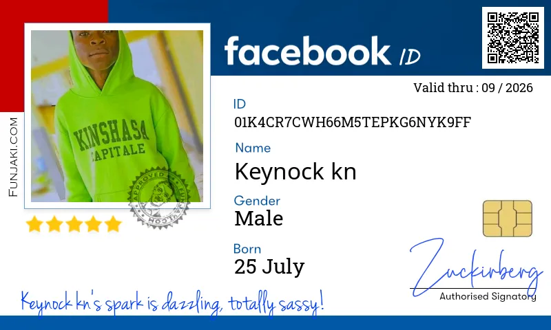 Facebook ID Card