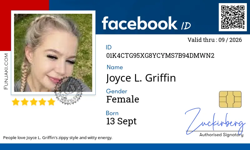 Facebook ID Card