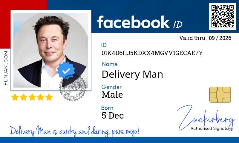 Facebook ID Card