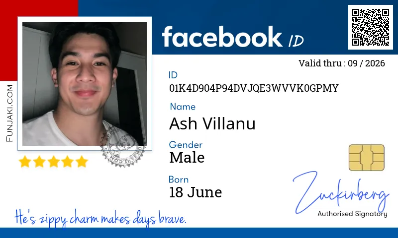 Facebook ID Card