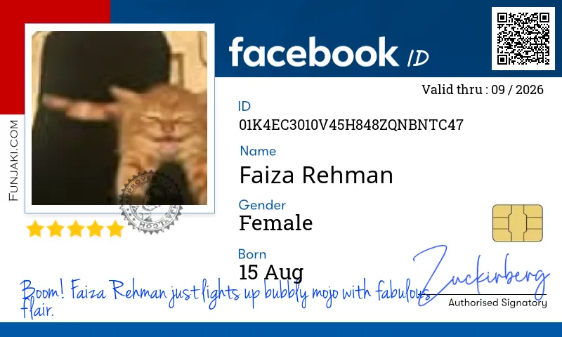 Facebook ID Card