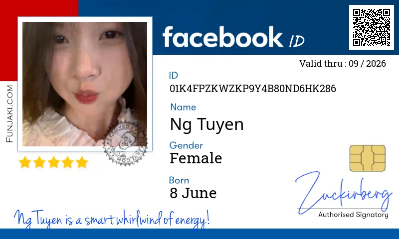 Facebook ID Card