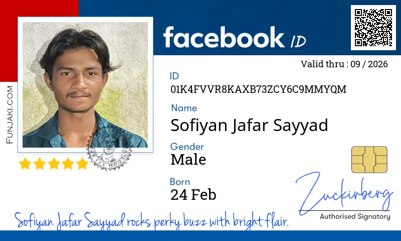 Facebook ID Card