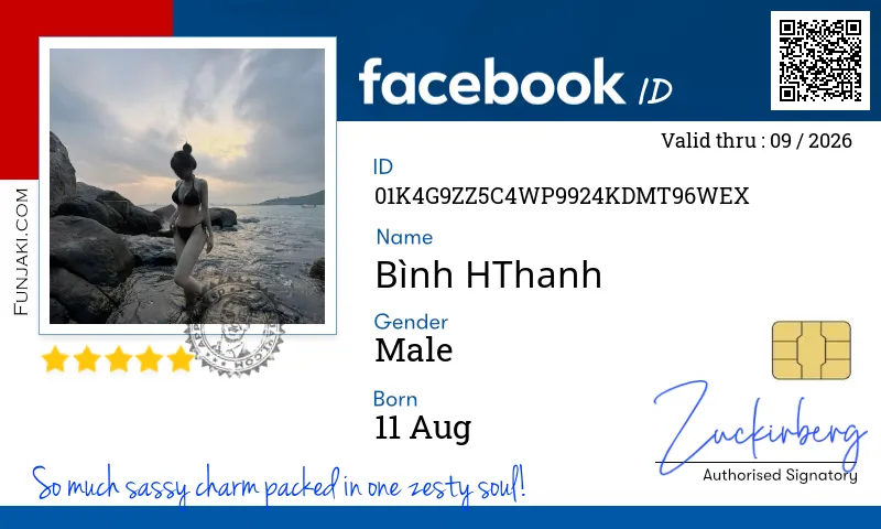 Facebook ID Card