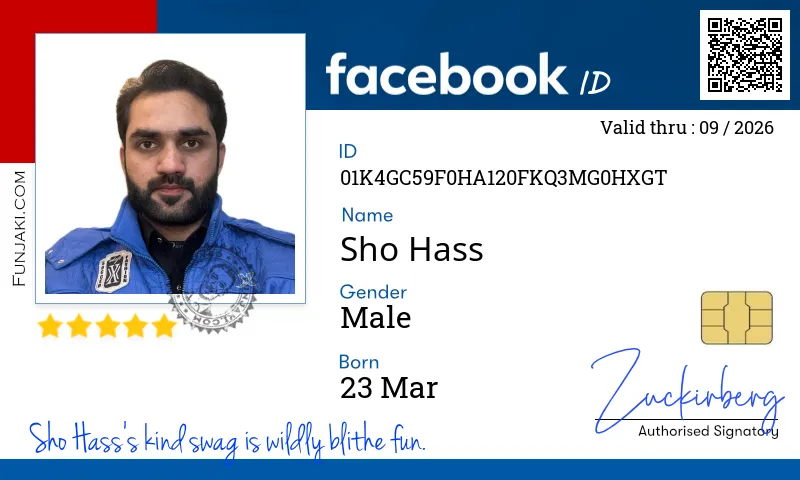 Facebook ID Card