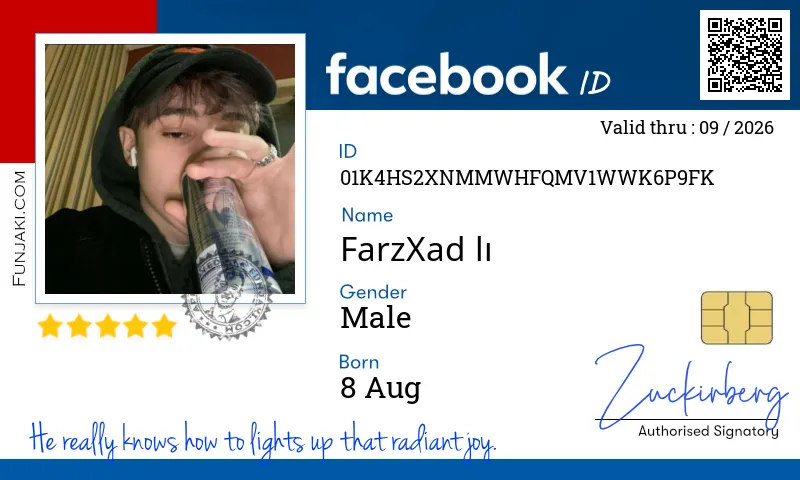 Facebook ID Card
