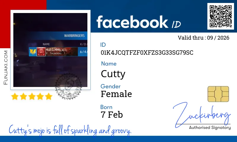 Facebook ID Card