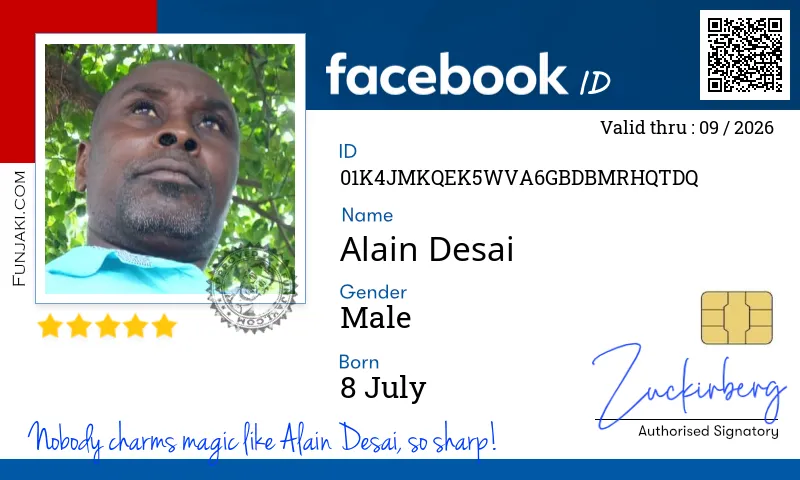 Facebook ID Card