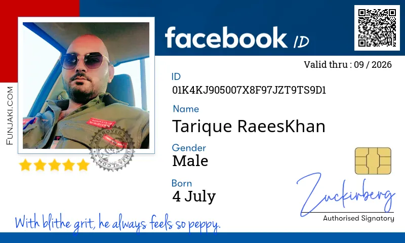 Facebook ID Card