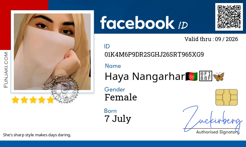 Facebook ID Card