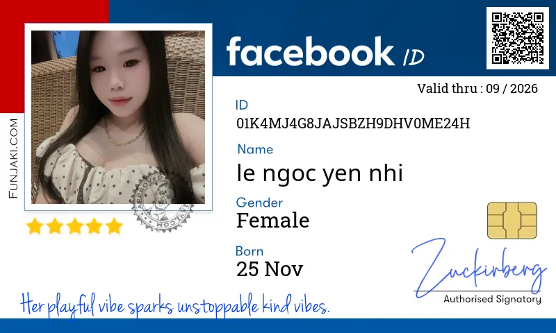Facebook ID Card