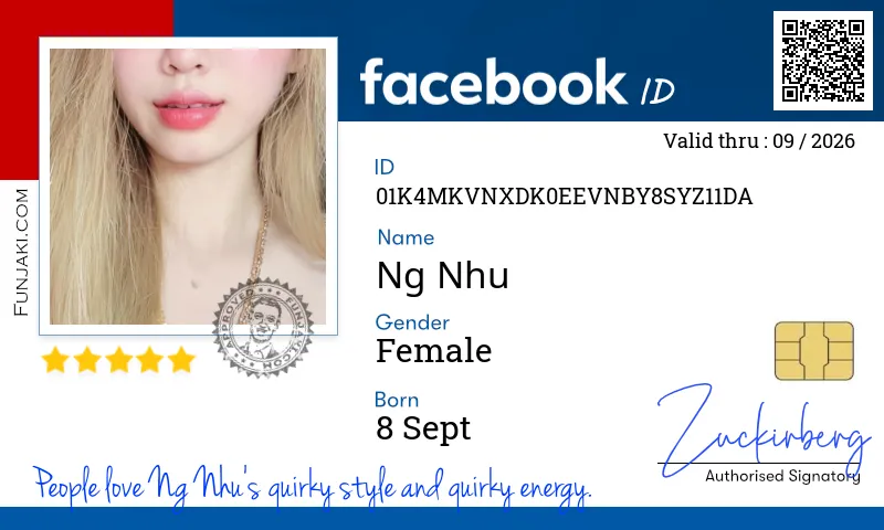 Facebook ID Card