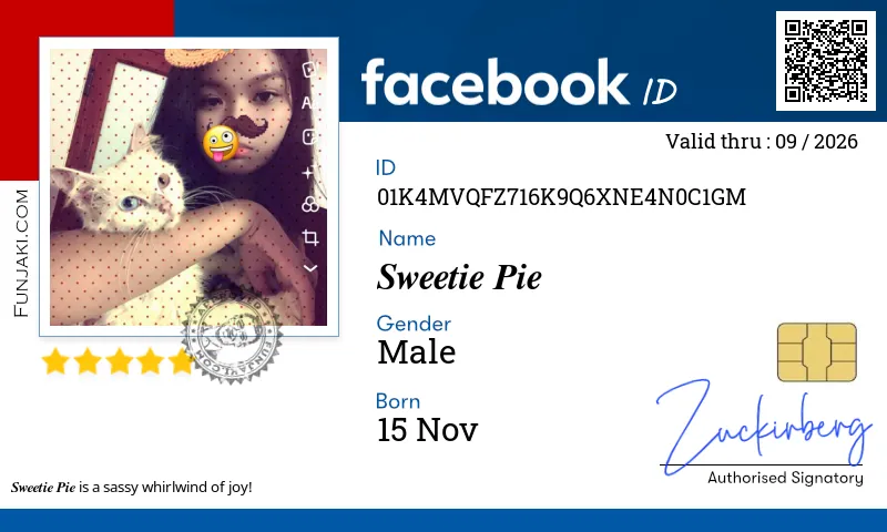 Facebook ID Card