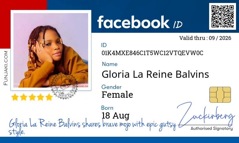 Facebook ID Card