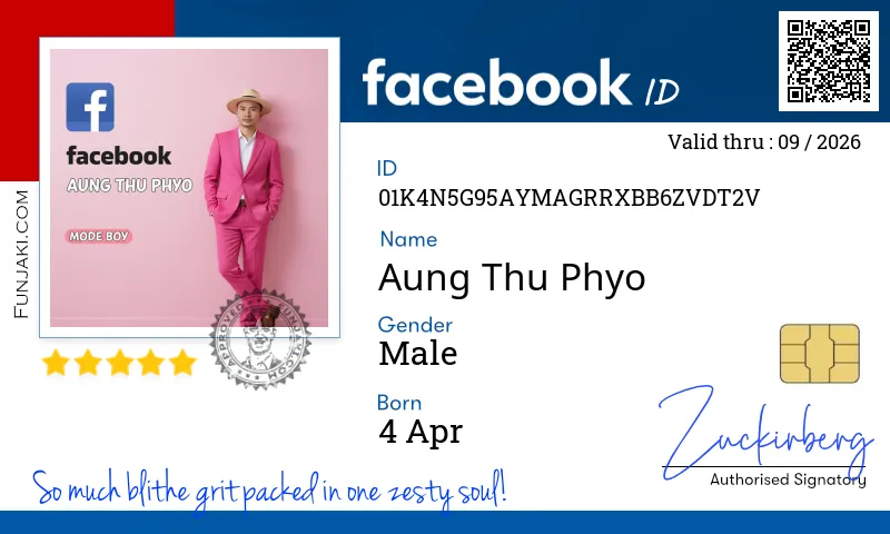 Facebook ID Card