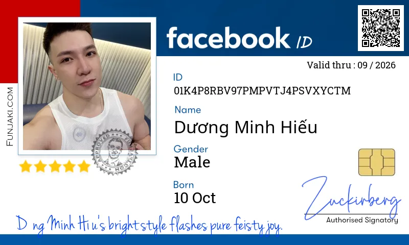 Facebook ID Card